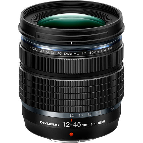 Olympus M.Zuiko Digital ED 12-45mm f/4 PRO Lens - Micro Four Thirds Camera Lens for Photography & Videography - Perfect for Travel, Landscape & Portrait Shooting