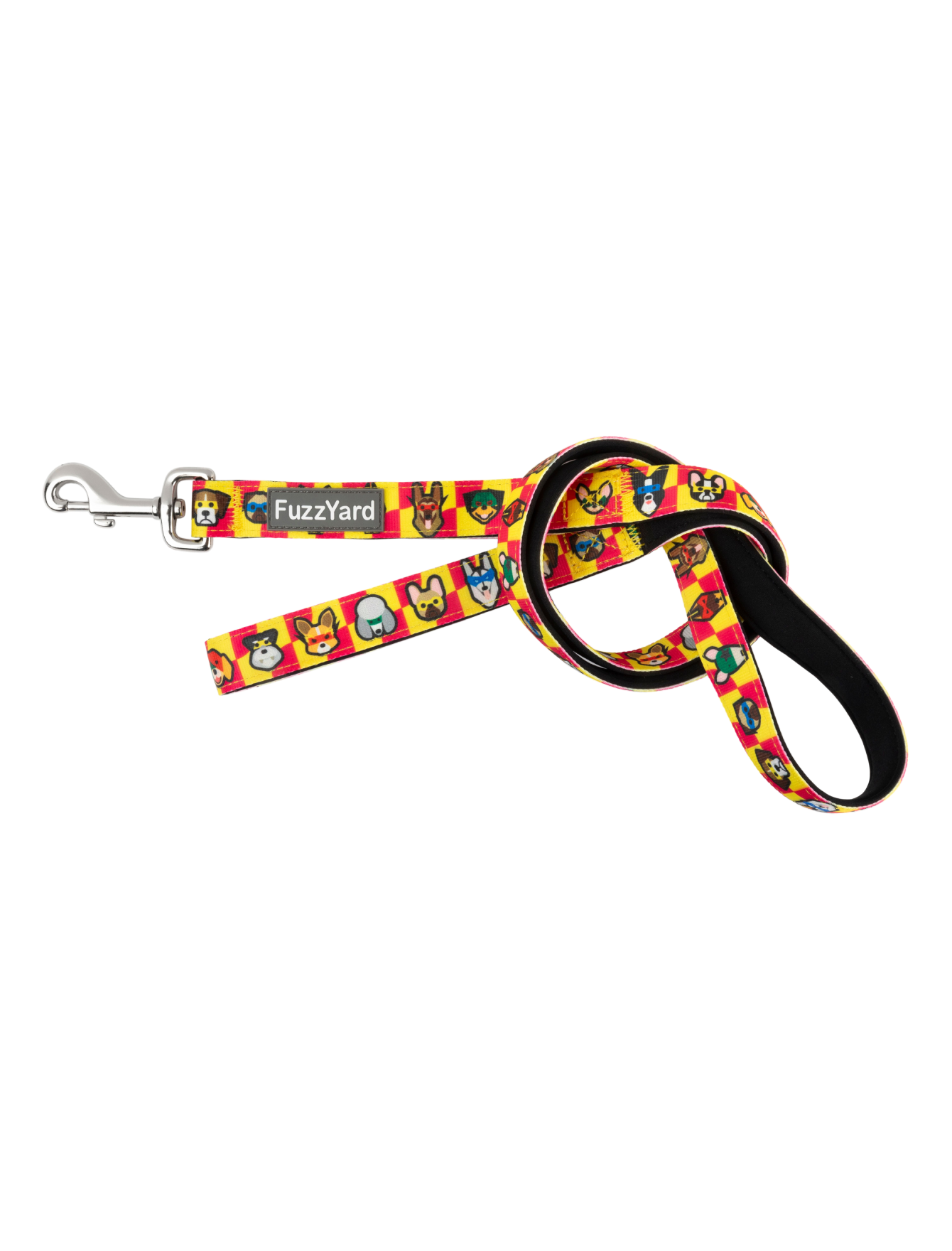 FuzzYard Dog Leash - Durable and Adjustable Dog Lead for Small & Large Dogs (2 Sizes) - Perfect for Walking, Training, and Outdoor Adventures