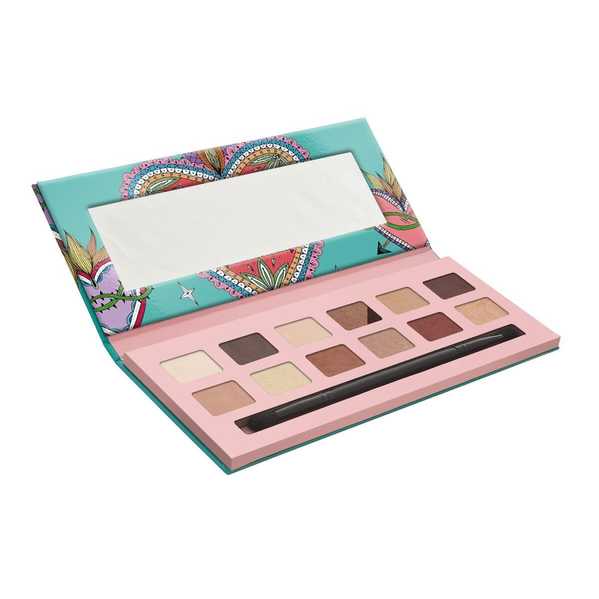 ENAMÓRATE Eyeshadow Palette - 12 Highly Pigmented Matte & Shimmer Shades for Stunning Eye Looks | Perfect for Everyday Wear, Parties & Special Occasions