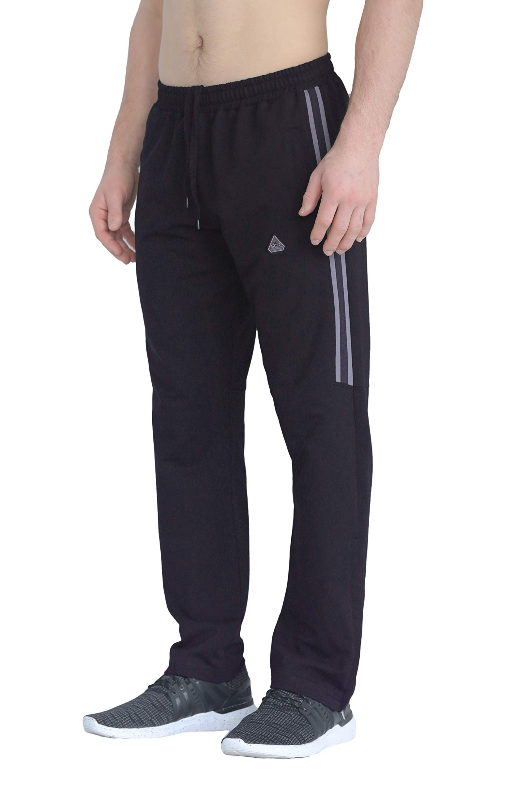 SCR Men's Athletic Sweatpants for Tall & Short - 30/32/34/36/38 Inseam Jogger Pants - Comfortable Workout & Lounge Pants for Gym, Running, and Casual Wear