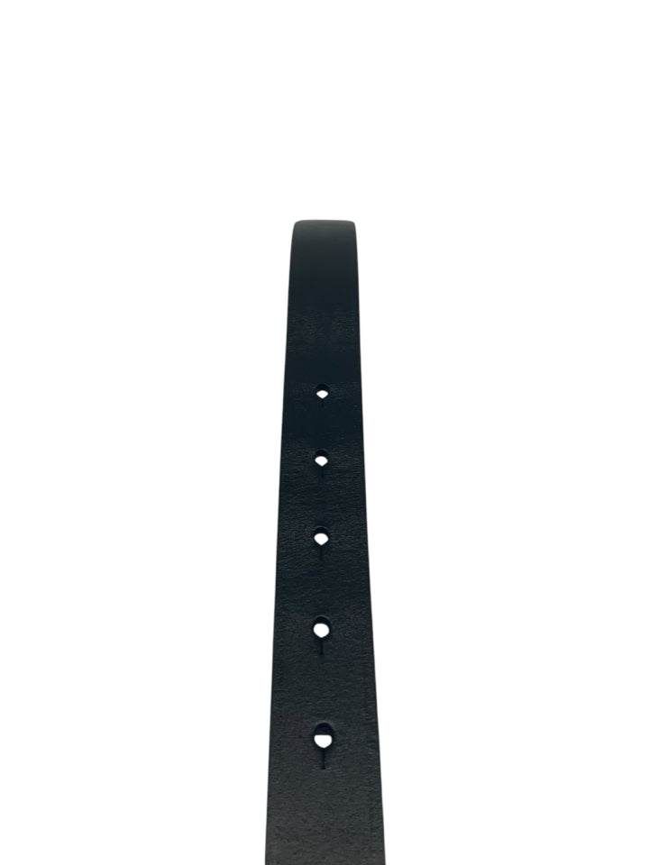 Balenciaga B Buckle Slim Belt for Women - Size 80 (US 32) - Luxury Fashion Accessory for Jeans, Dresses & Office Wear