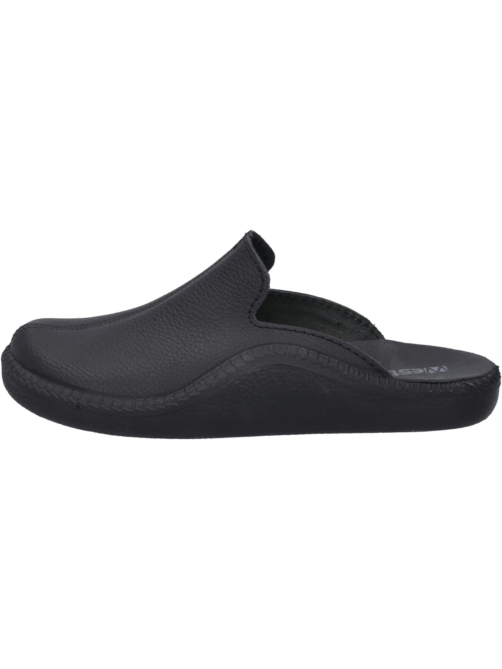 Romika Westland Monaco 202g Men's Black Slippers Size 11 - Comfortable Indoor/Outdoor House Shoes for Relaxation & Lounge Wear