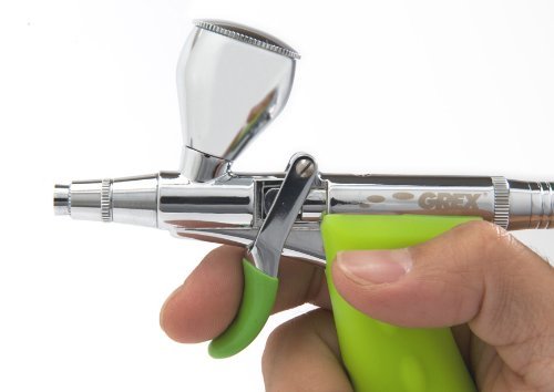 Grex Tritium TS Micro Paint Sprayer Set - 0.5mm Nozzle Airbrush Kit for Fine Detail Painting | Perfect for Miniatures, Models, Automotive & DIY Crafts