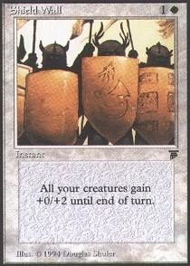 Magic: The Gathering - Shield Wall - Legends Trading Card Game | Collectible Card for MTG Deck Building & Strategy Battles