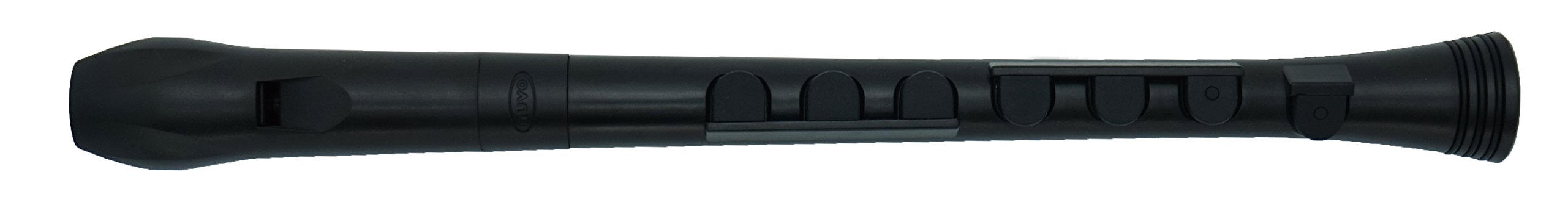 Nuvo Recorder N320RDBBK - Professional C Key Soprano Recorder in Black for Beginners & Students | Perfect for School, Music Lessons & Home Practice