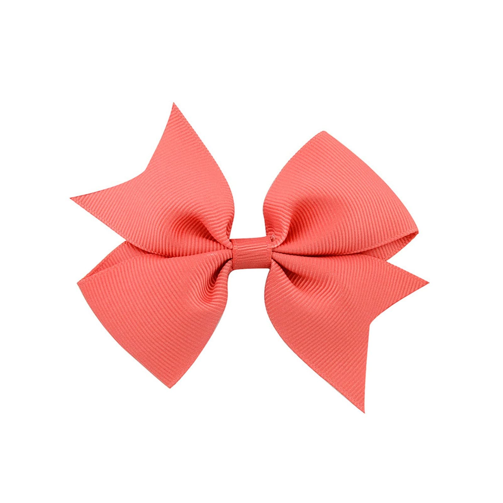 Kids Hair Bow Clip Headband - Solid Color Ribbon Accessories for Toddlers & Baby Girls - Perfect for Parties & Daily Wear