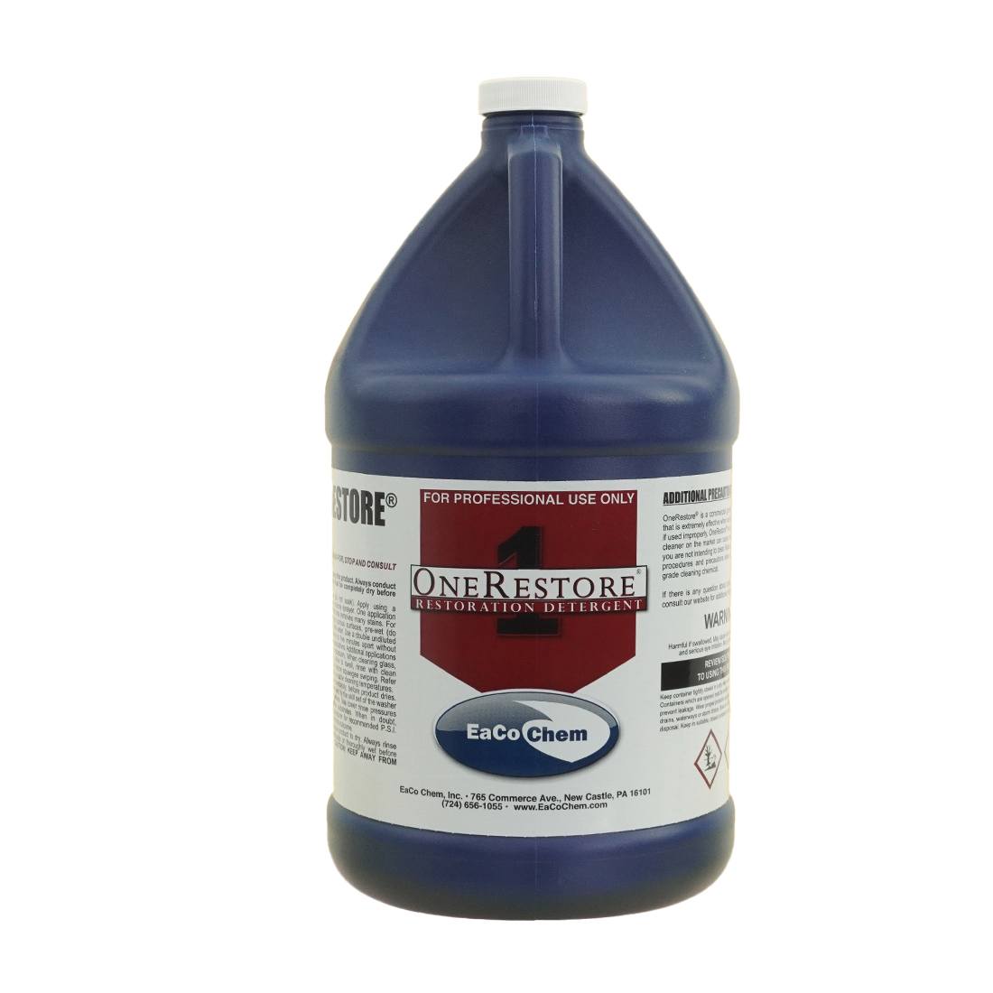 EaCo Chem OneRestore Glass Cleaner & Restorer - Restores Clarity & Shine for Windows, Mirrors, and Glass Surfaces - Perfect for Home, Office, and Car Use