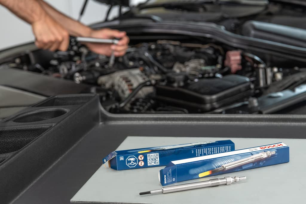 BOSCH 80036 Duraterm Glow Plug - High Performance Diesel Engine Heater for Cold Weather Starts | Compatible with Various Vehicles & Heavy Equipment