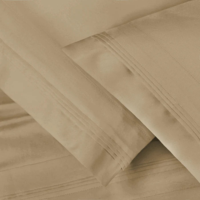 Premium 650 Thread Count Egyptian Cotton Pillowcase Set - Ultra Soft & Breathable for a Luxurious Sleep Experience | Perfect for Bedroom, Hotel, or Gift