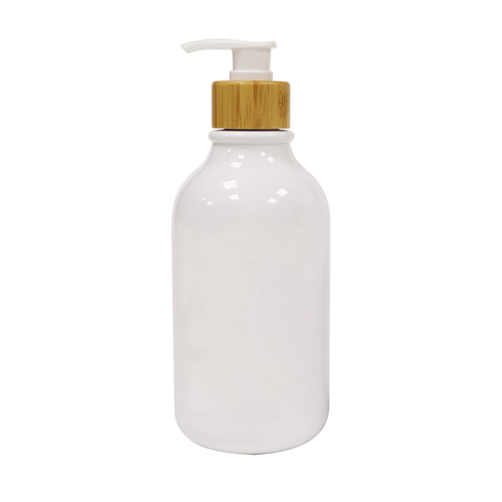 500ml White C-LARSS Soap Dispenser - Leak-Proof Liquid Dispenser for Kitchen, Bathroom & Shower | Dish Soap, Shampoo, Conditioner, Body Wash & Hand Soap Organizer | Perfect for Sink Countertop, Vanity & Household Use