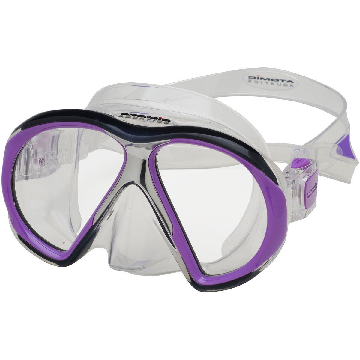Atomic Aquatics SubFrame Dual Lens Scuba Diving Mask - Perfect for Snorkeling, Freediving & Underwater Photography