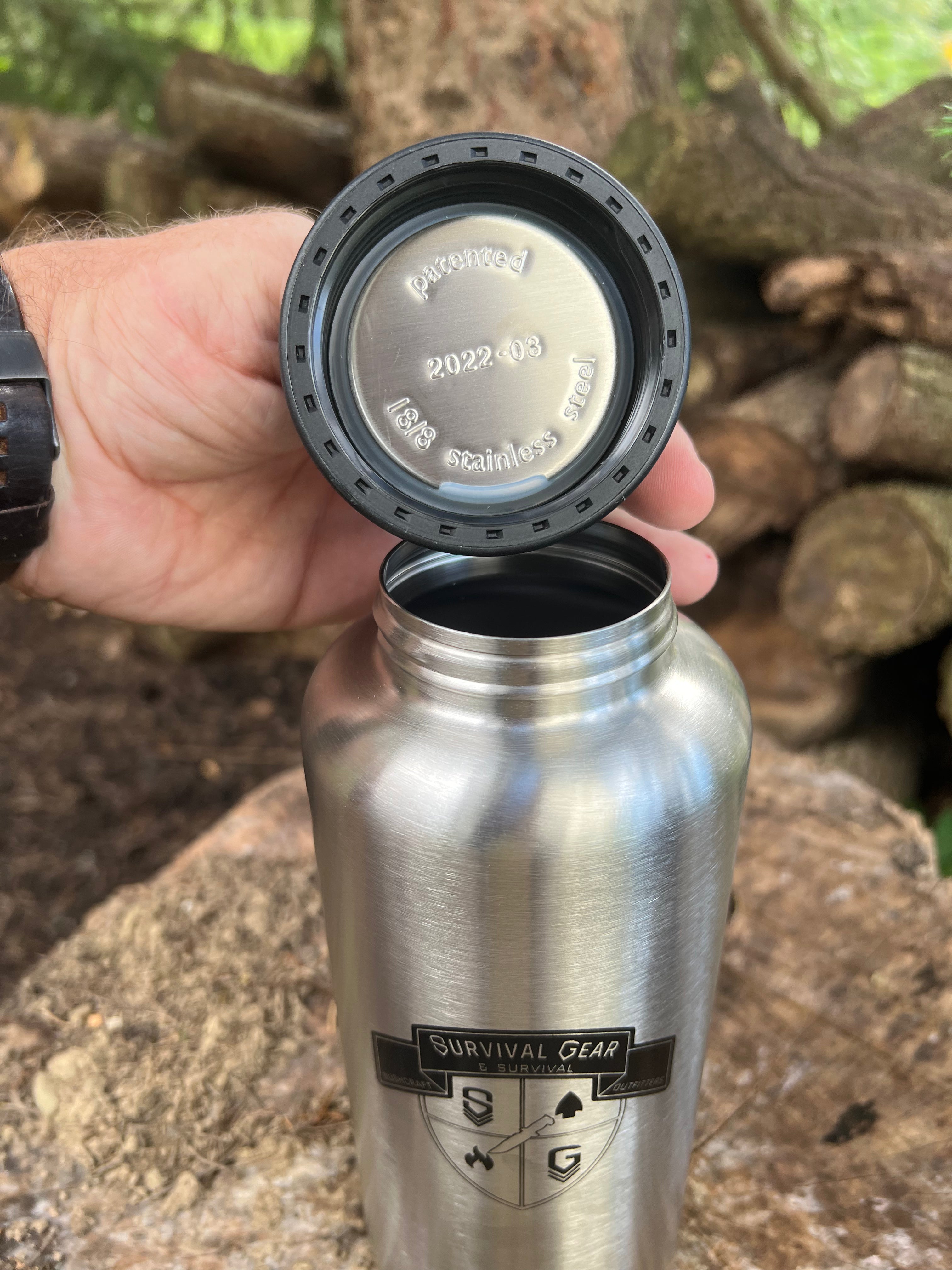 Klean Kanteen 40oz Wide Mouth Stainless Steel Water Bottle - BPA Free, Vacuum Insulated for Hot & Cold Drinks - Perfect for Hiking, Camping, Gym and Outdoor Activities