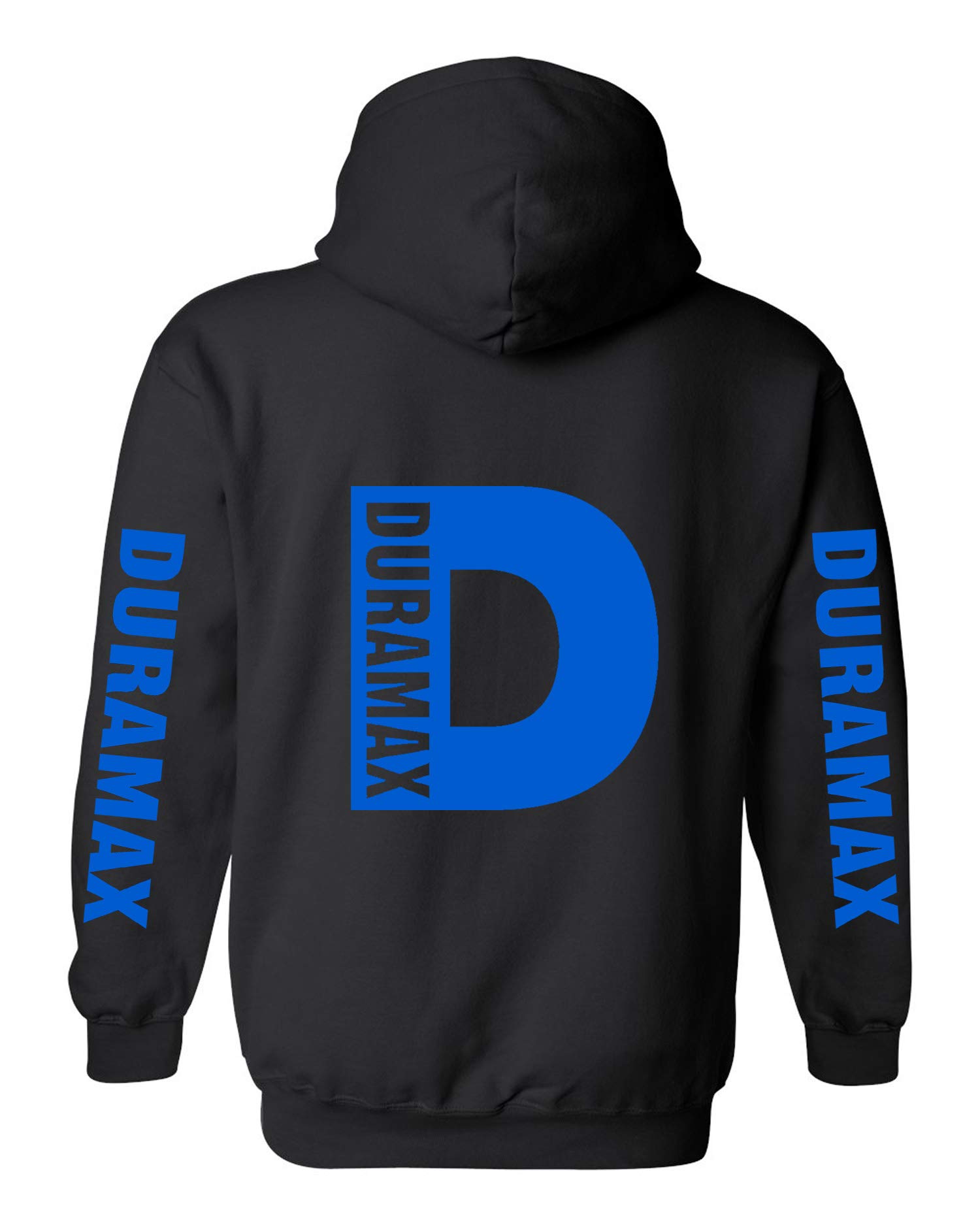 Duramax Hoodie Sweatshirt for Men & Women - Front & Back Print Pullover Sweater (Sizes S-5XL) | Casual Wear, Street Fashion, Gym & Outdoor Activities