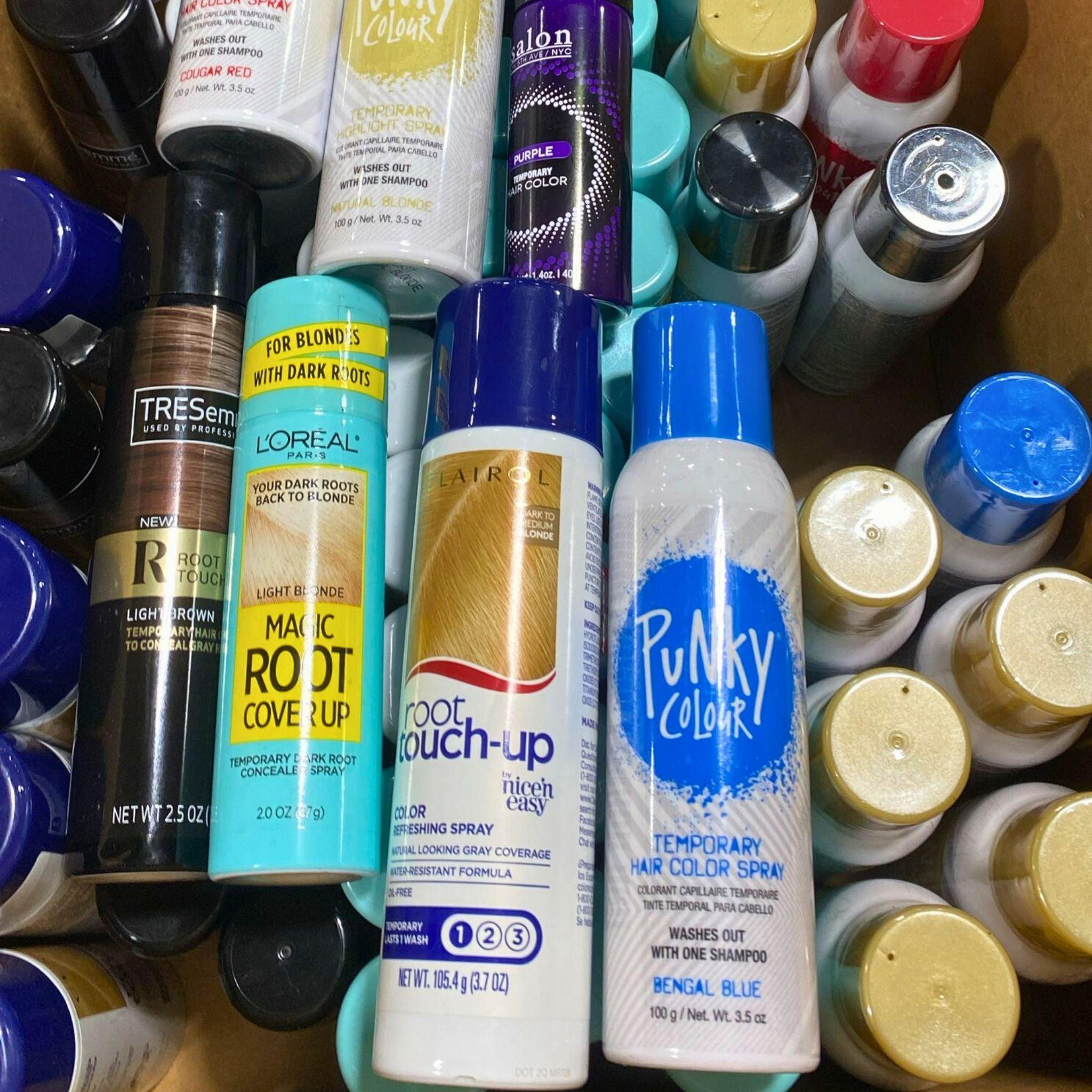 70 Pcs Hair Color Mix Kit - Includes Clairol, TRESemme & Punky Color for Vibrant DIY Hair Dyeing at Home | Perfect for Salon Styling, Party Looks & Creative Hair Transformations