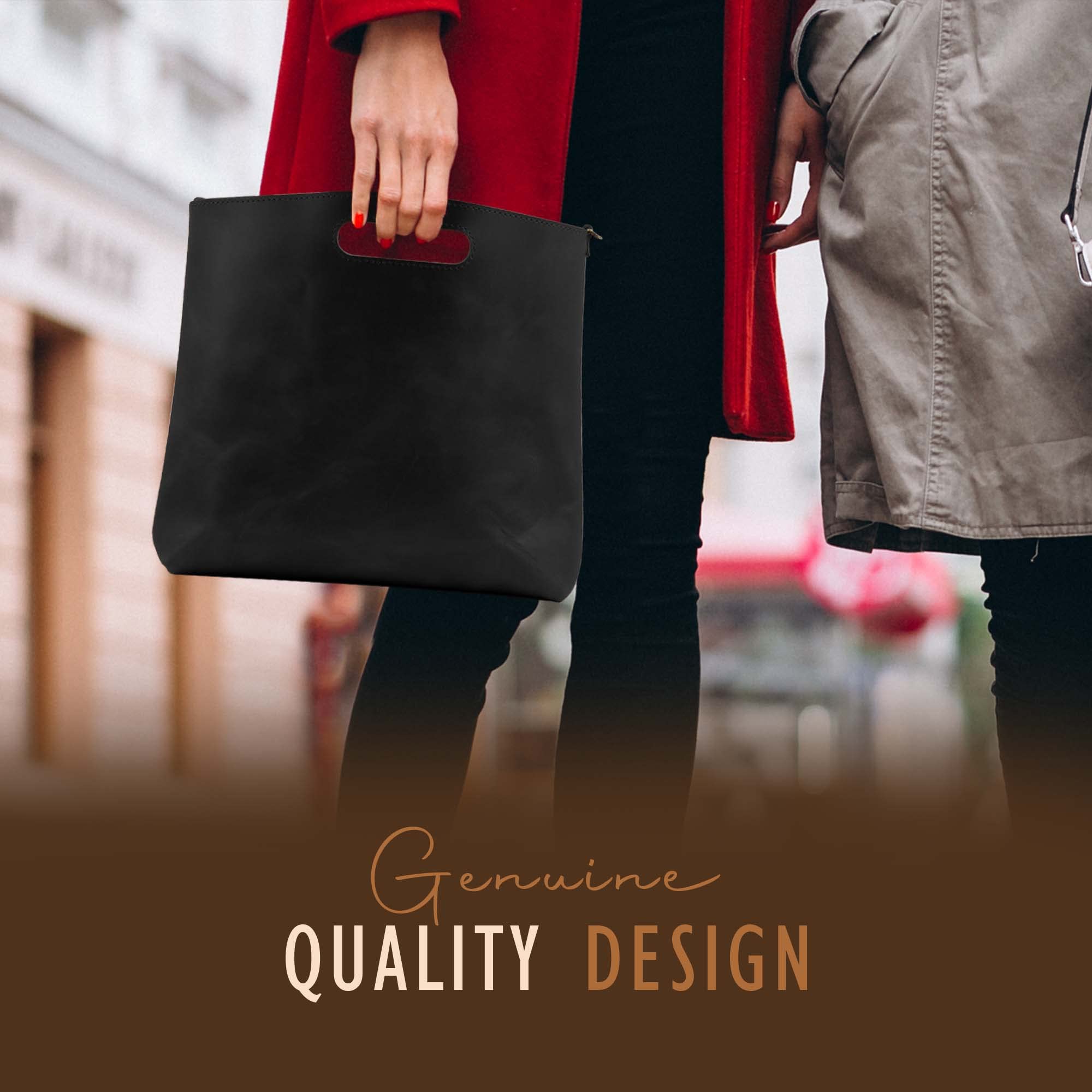 Premium Genuine Leather Tote Bag for Women - Stylish & Durable Leather Handbag & Purse - Handcrafted in USA | Perfect for Work, Travel & Everyday Use