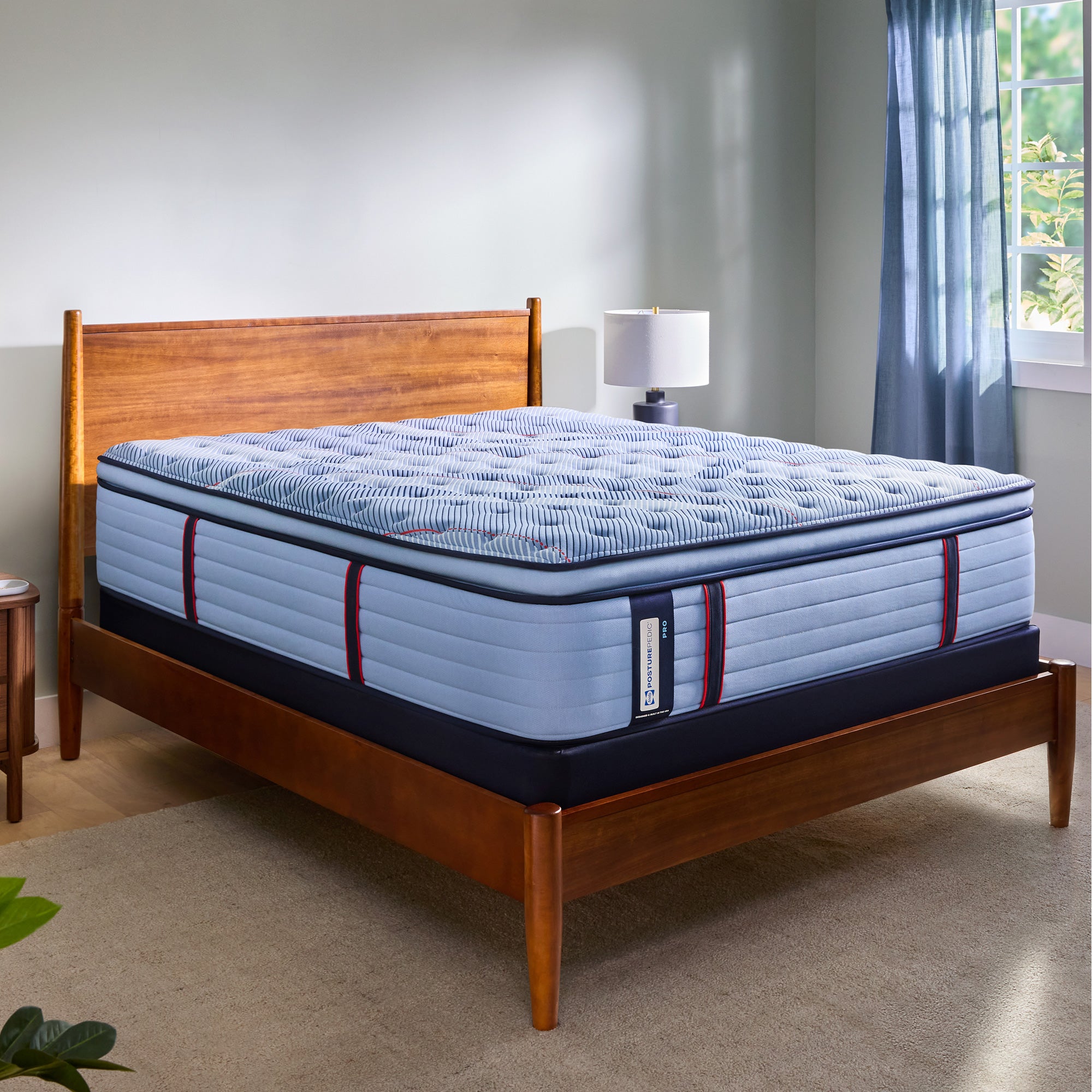 Sealy Posturepedic Pro Indianapolis Soft Pillowtop Mattress - Queen Size Plush Support for Back Pain Relief - Perfect for Master Bedroom & Guest Room Comfort