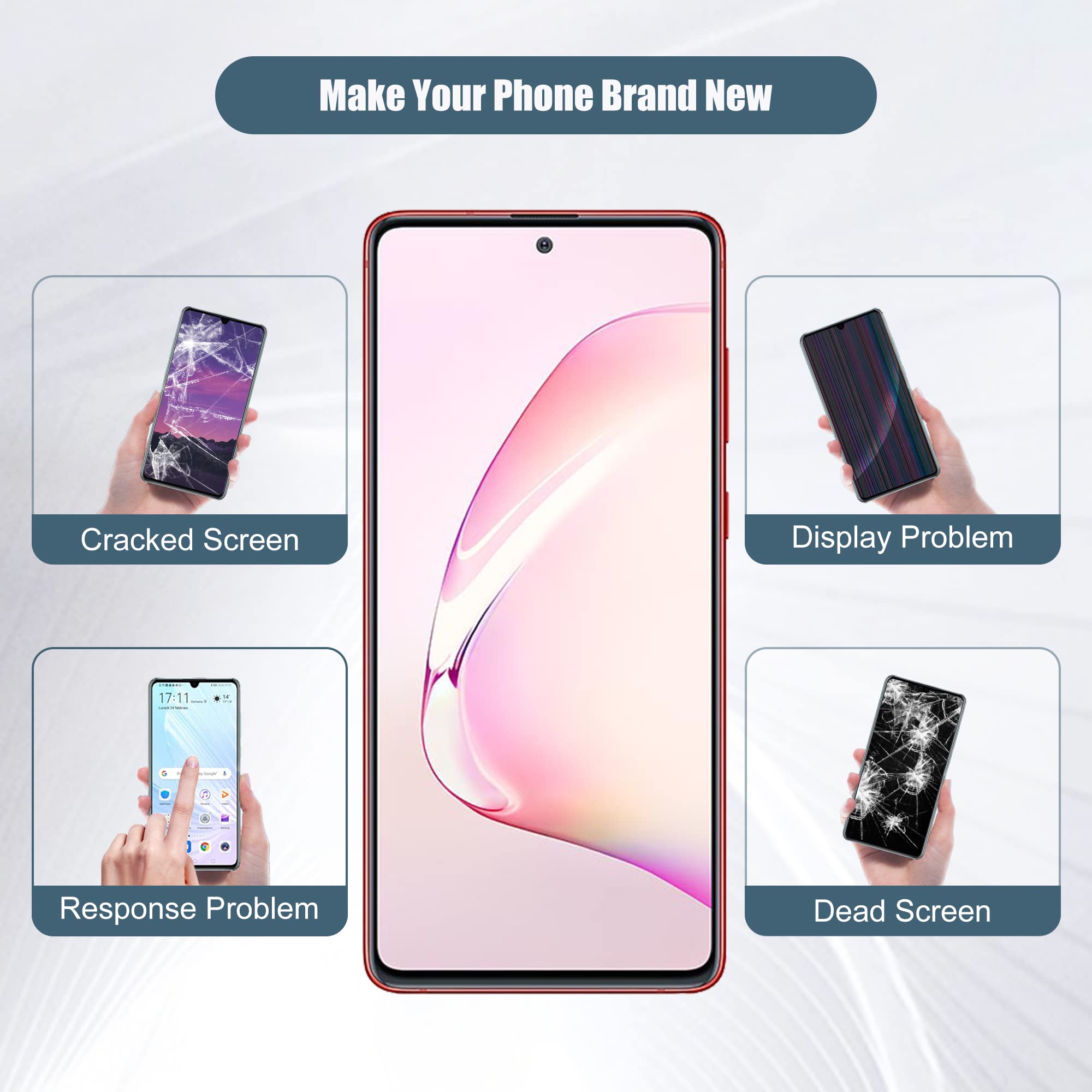 AMOLED Display for Samsung Galaxy Note 10 Lite SM-N770F/DS - 6.7