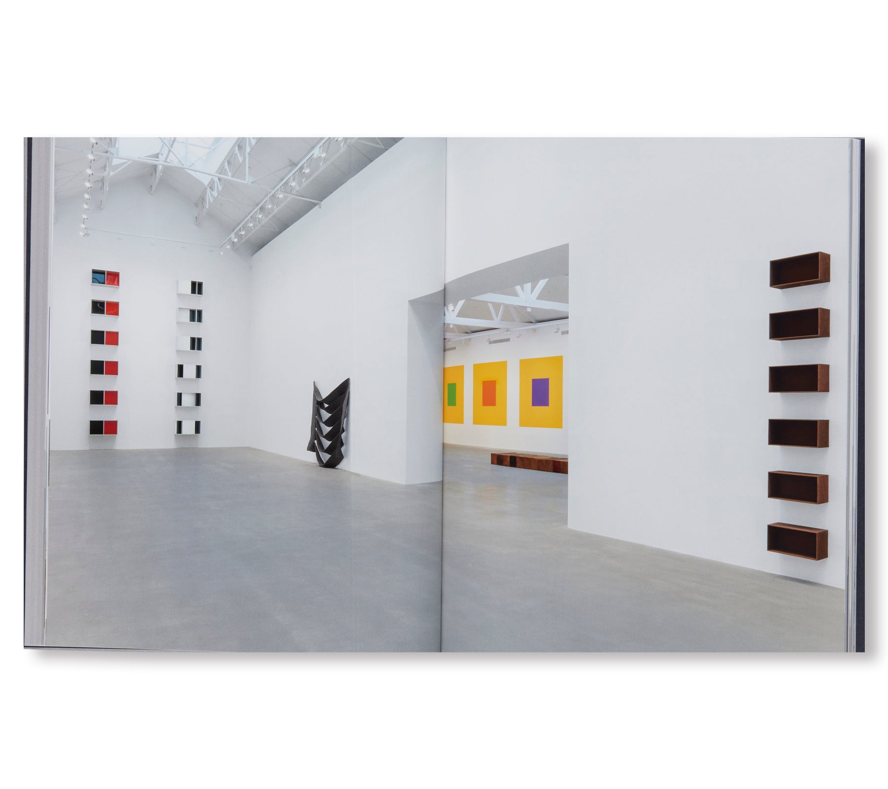 MONUMENTAL MINIMAL Art Book: Works by Carl Andre, Dan Flavin, Donald Judd, Sol Lewitt, Robert Mangold & Robert Morris | Modern Art Collection for Home Decor & Office Display