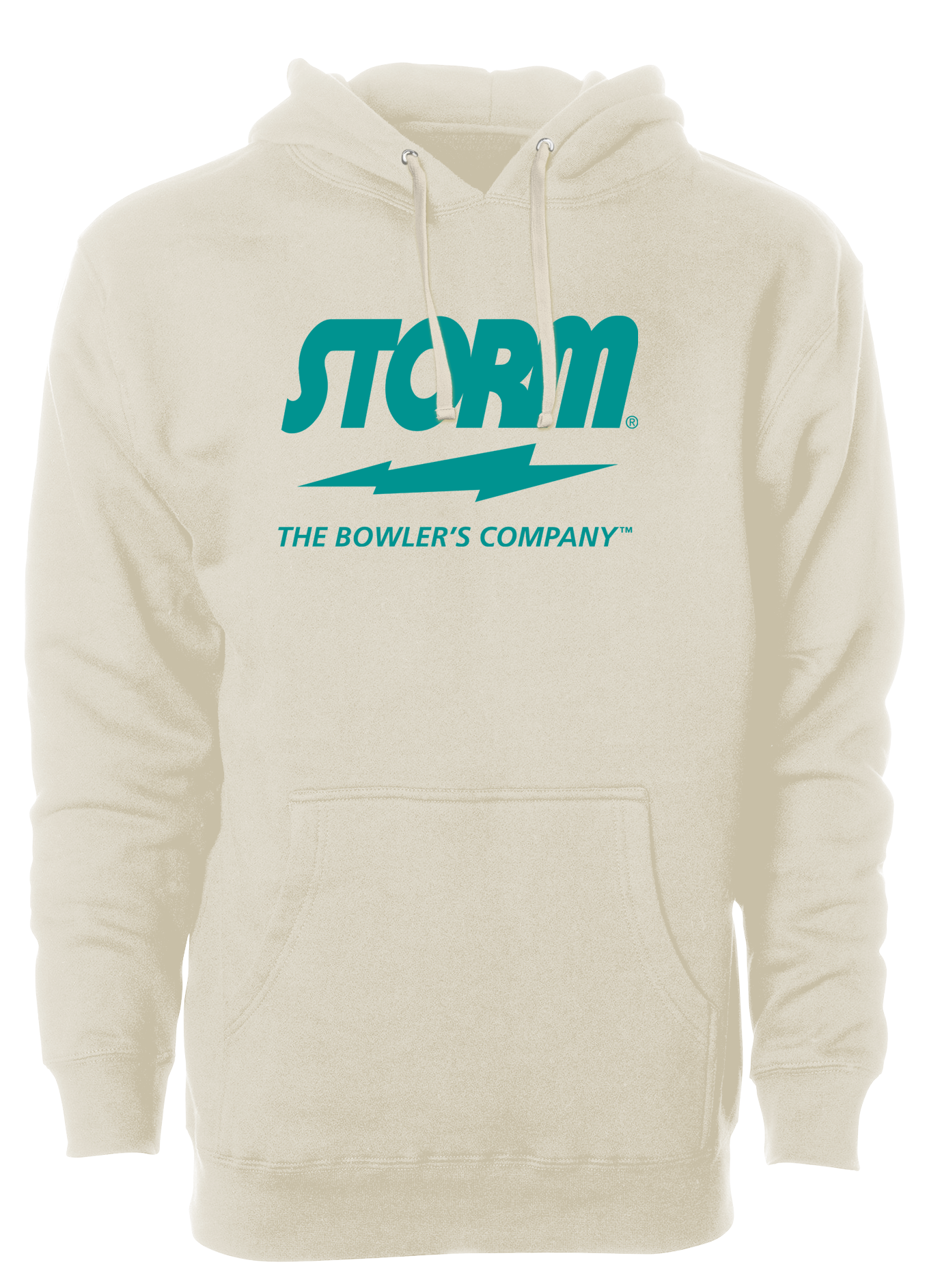 Storm The Bowler's Company Hoodie Teal - Premium Bowling Hooded Sweatshirt for Men & Women - Comfortable & Stylish for Bowling Leagues, Practice & Casual Wear