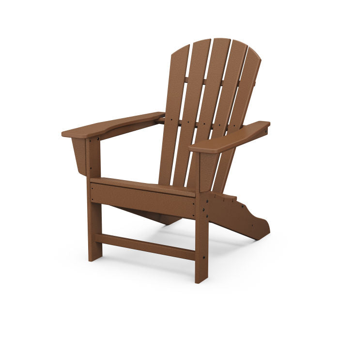 POLYWOOD Palm Coast Adirondack Chair - Durable Outdoor Furniture for Patio, Poolside & Garden Relaxation - Weather-Resistant Recycled Plastic Material - Perfect for Backyard, Deck or Beach House