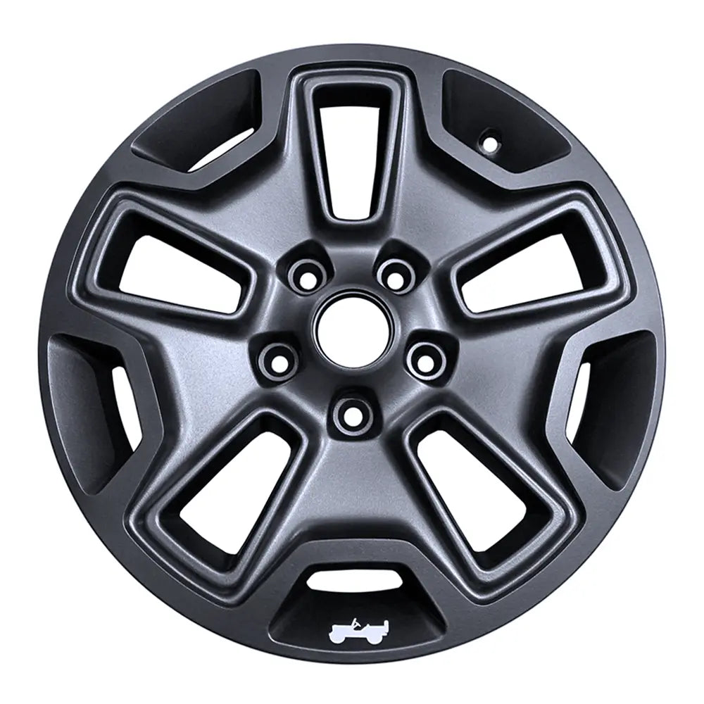 17 Inch Jeep Wrangler OEM Wheels ALY09118 (2013-2018) - Black 1XA50RXFAA Replacement Rims for Off-Road & Daily Driving