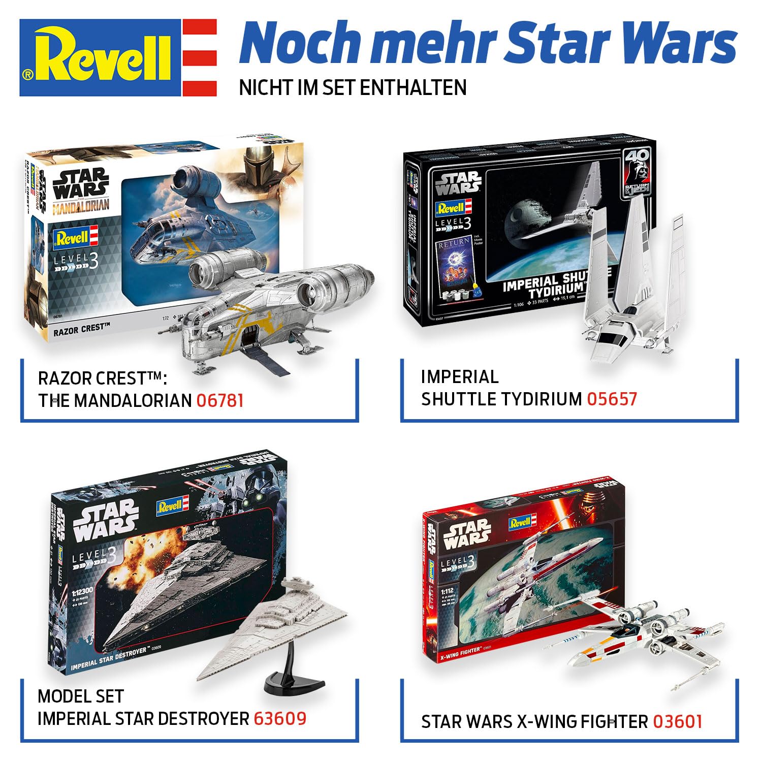 Revell Star Wars Millennium Falcon Han Solo Maquette - 1:72 Scale Model Kit (06718) - Multicolor Collectible for Ages 10 to 99 - Perfect for Display, Gifts & Star Wars Fans