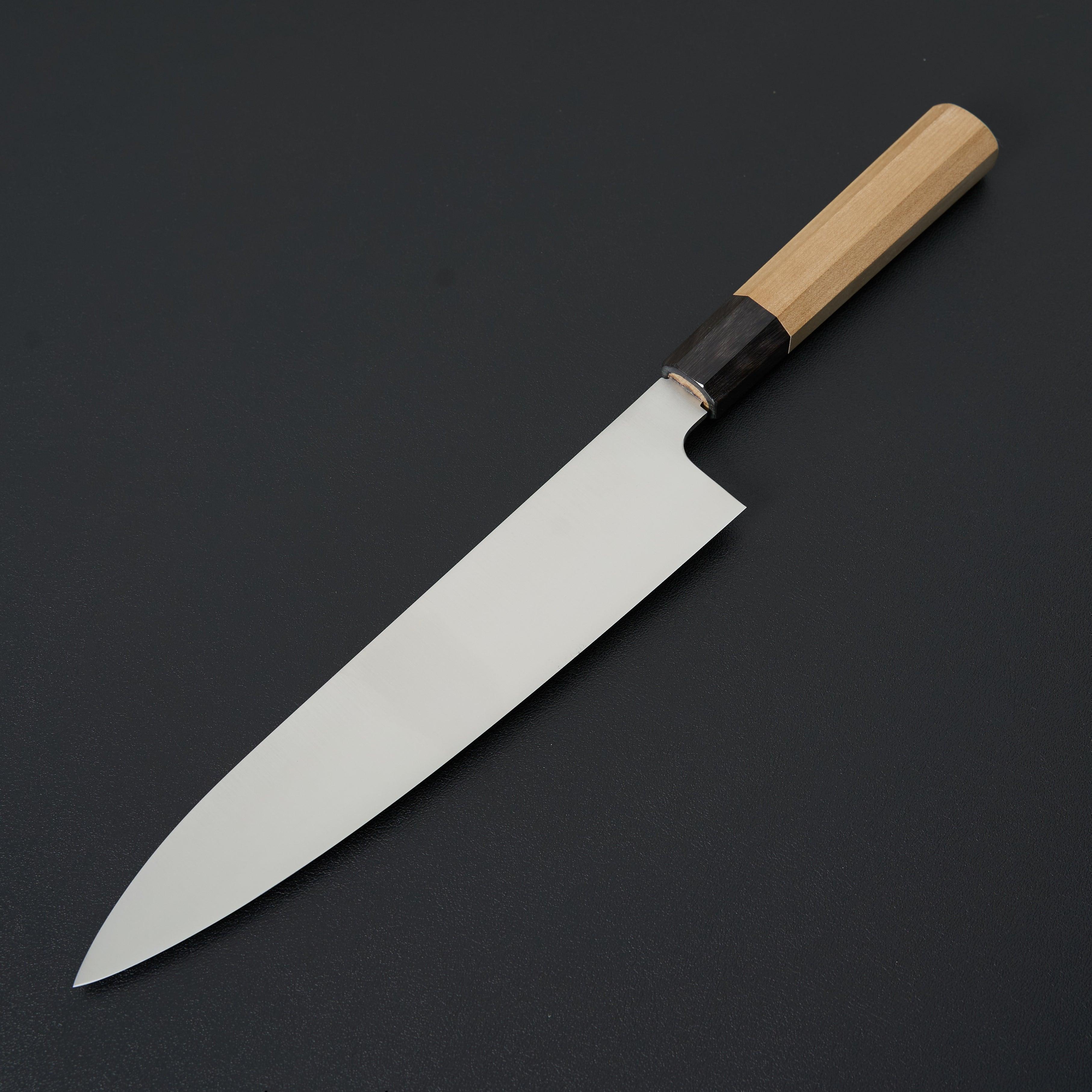 Premium Hitohira FJ VG-10 Gyuto Japanese Chef Knife 240mm - Ho Wood Wa Handle - Professional Kitchen Knife for Slicing, Dicing & Precision Cooking