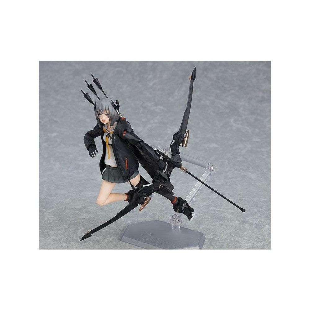 Roku Figma Action Figure - Heavily Armed High School Girls Collectible (Multicolor) | Perfect for Anime Fans, Display Shelves & Gift Giving