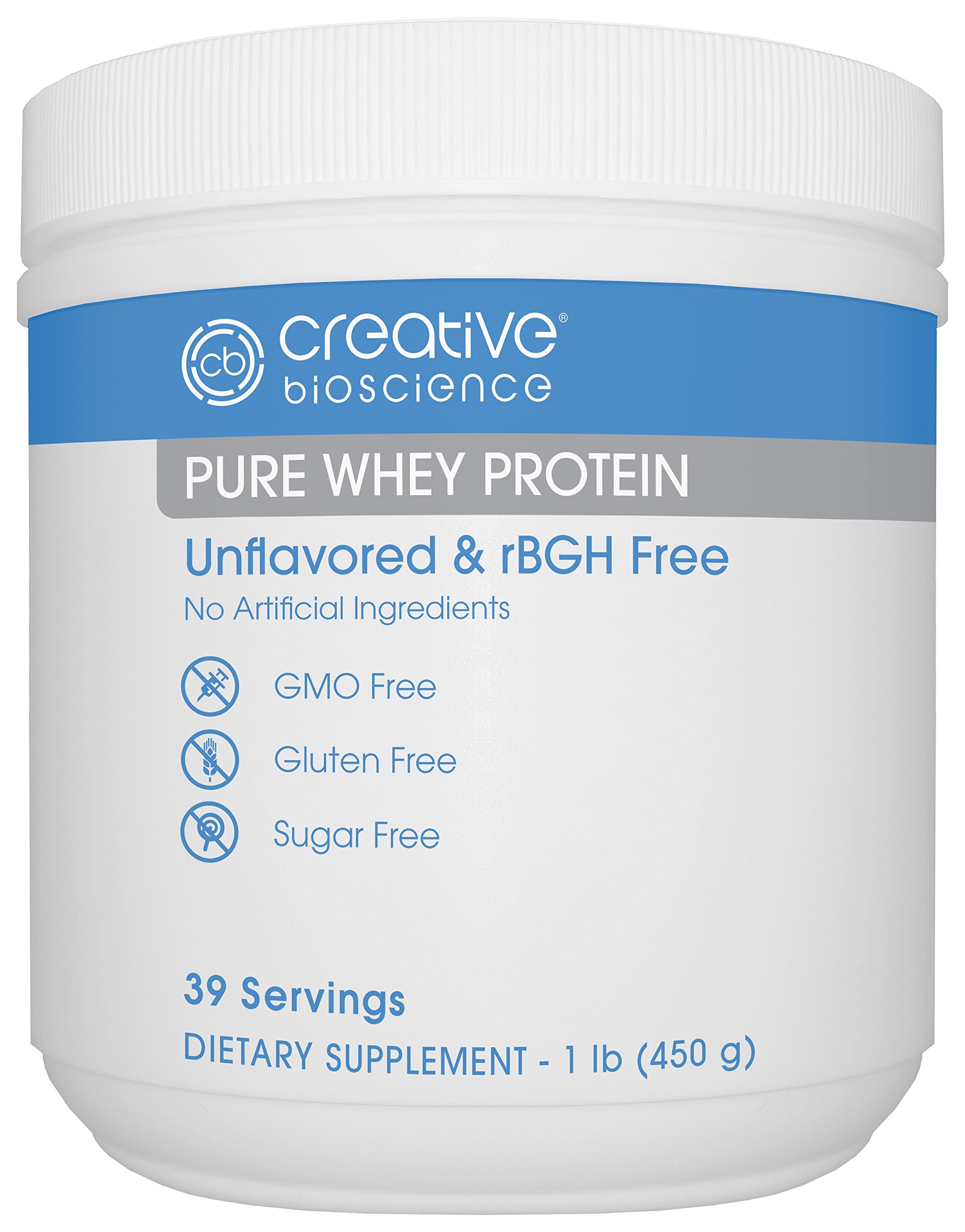 Pure Whey Protein Powder - 1 Pound (16 oz) for Muscle Recovery & Growth - Ideal for Post-Workout, Weight Loss & Fitness Enthusiasts