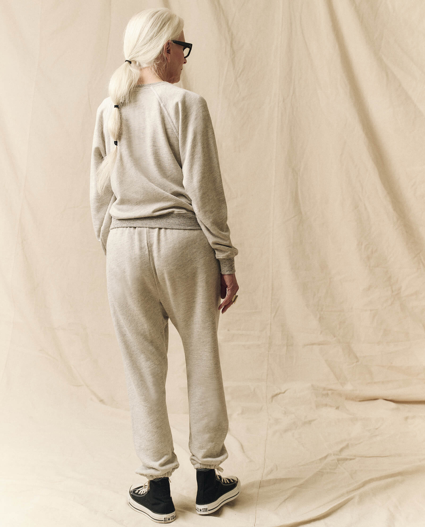 Stadium Sweatpants for Men & Women - Soft Solid Heather Grey Joggers | Perfect for Gym, Lounge & Casual Wear