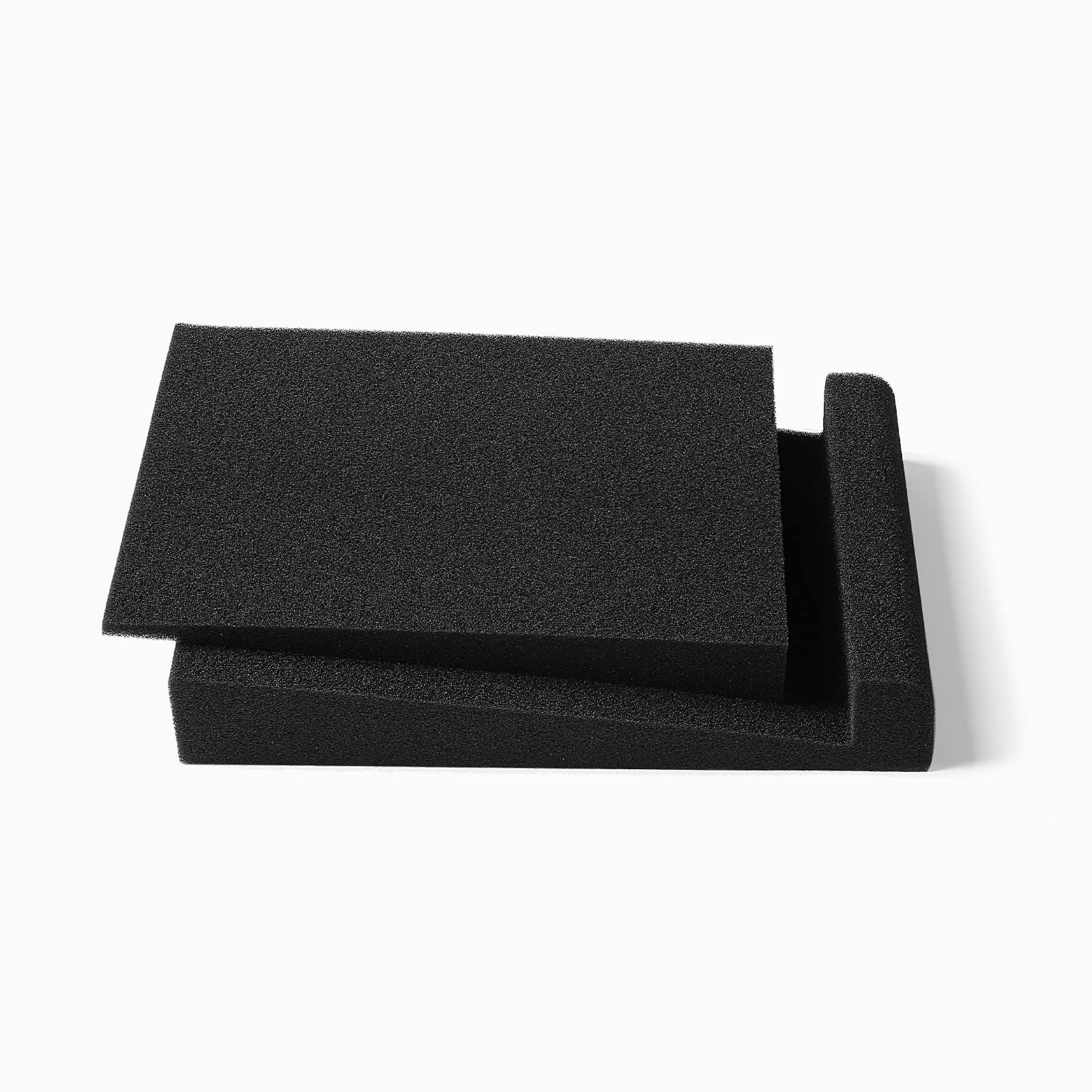 Edifier R1280DBs Active Bluetooth Bookshelf Speakers with SS5 Monitor Isolation Pads - Studio Speaker Set with Optical Input, High-Density Acoustic Foam Stands (Black) | Perfect for Home Theater, Gaming & Music Listening