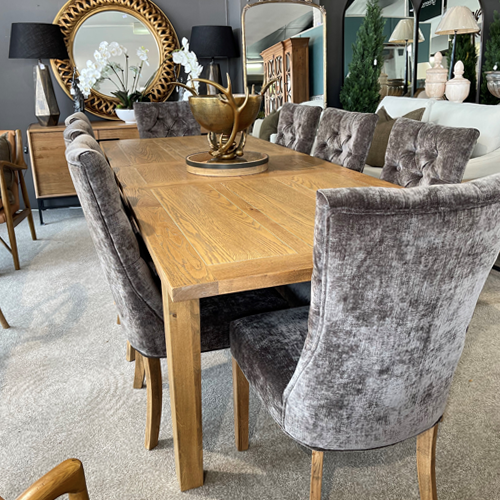 Hartley Extendable Dining Table - 7ft, 8.5ft, 10ft - Expandable Wooden Table for Large Families & Entertaining | Perfect for Dining Rooms, Kitchens & Open Concept Spaces