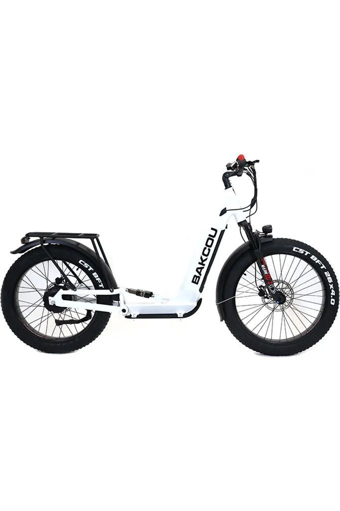 Bakcou Grizzly 1000W 48V Fat Tire Electric Scooter - Powerful Off-Road E-Scooter for Adults - Perfect for Commuting, Trail Riding & Urban Exploration