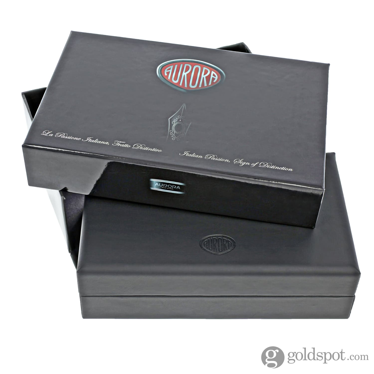 Aurora Optima Black Resin Ballpoint Pen with Gold Trim - Premium Writing Instrument for Business, Gifts & Everyday Use