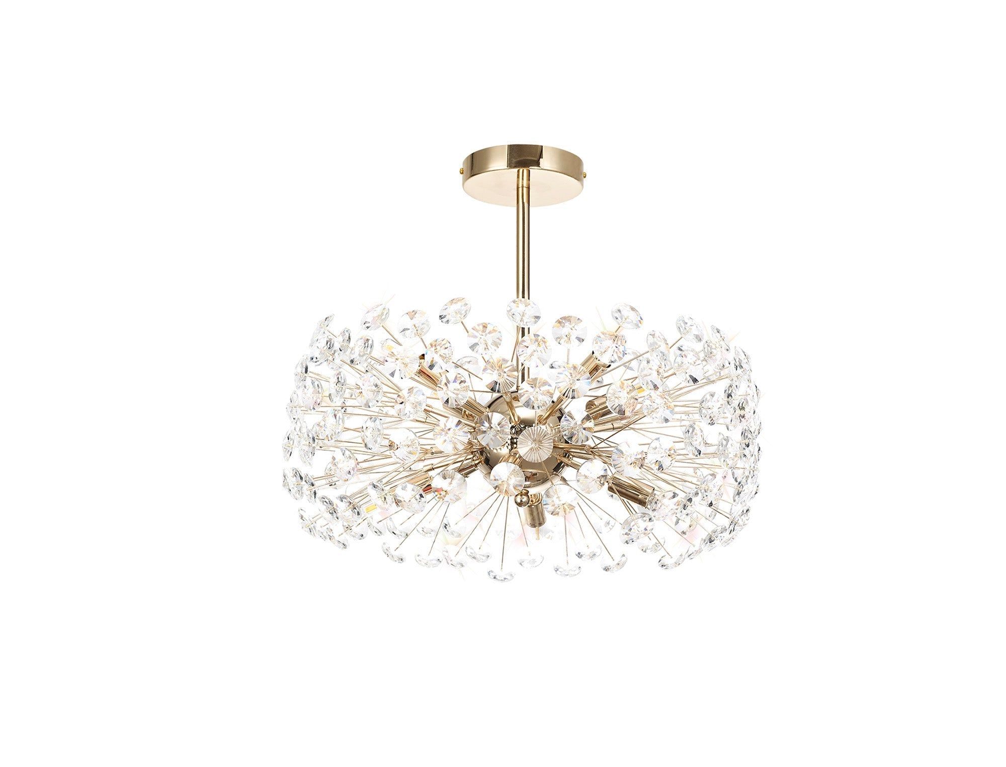 French Gold/Crystal
