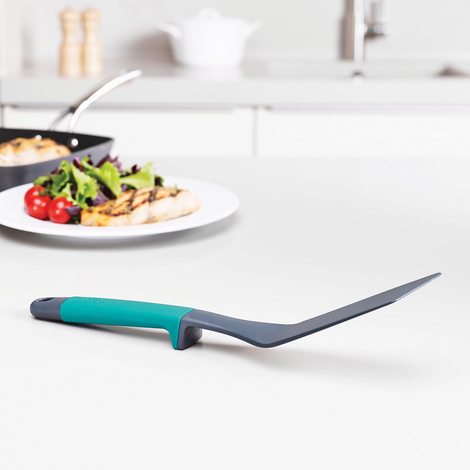 Joseph Joseph Elevate 6-Piece Kitchen Tool Set with Spatula, Spoon, Tongs & More - Premium Cooking Utensils for Baking, Frying & Meal Prep - Perfect for Home Chefs & Modern Kitchens