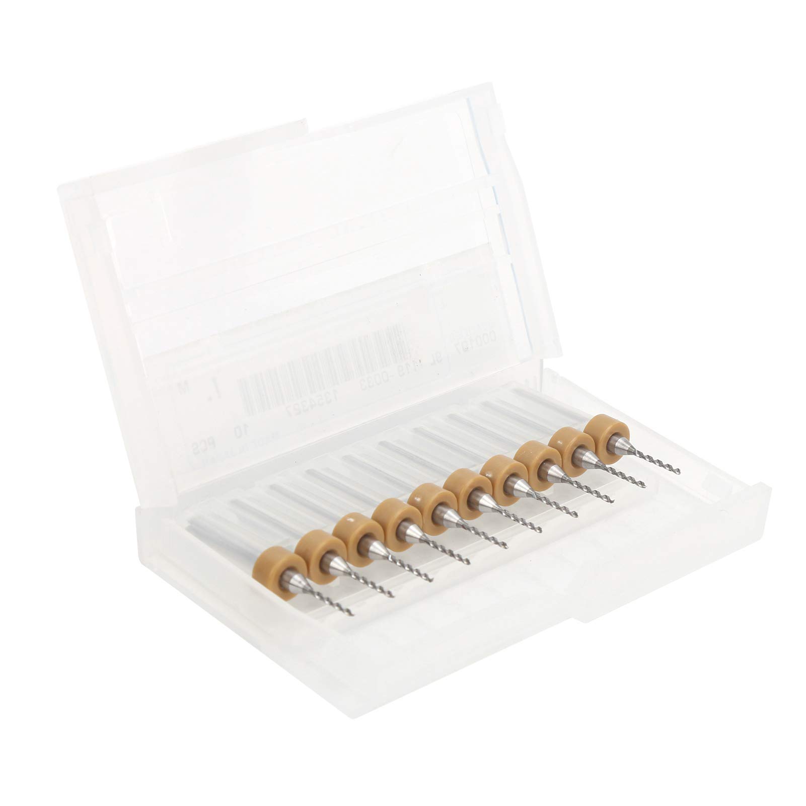 10Pcs Tungsten Carbide Printer Nozzle Cleaning Drill Bits - Durable Clog Cleaner Accessories for 3D Printers & Inkjet Printers - Perfect for Unclogging and Maintenance