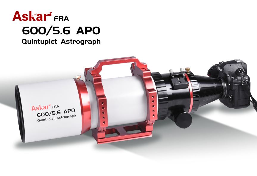 Askar FRA 600 108mm Quintuplet APO Astrograph Telescope - Premium Astrophotography Lens for Deep Space Imaging, Star Clusters & Nebulae Observation