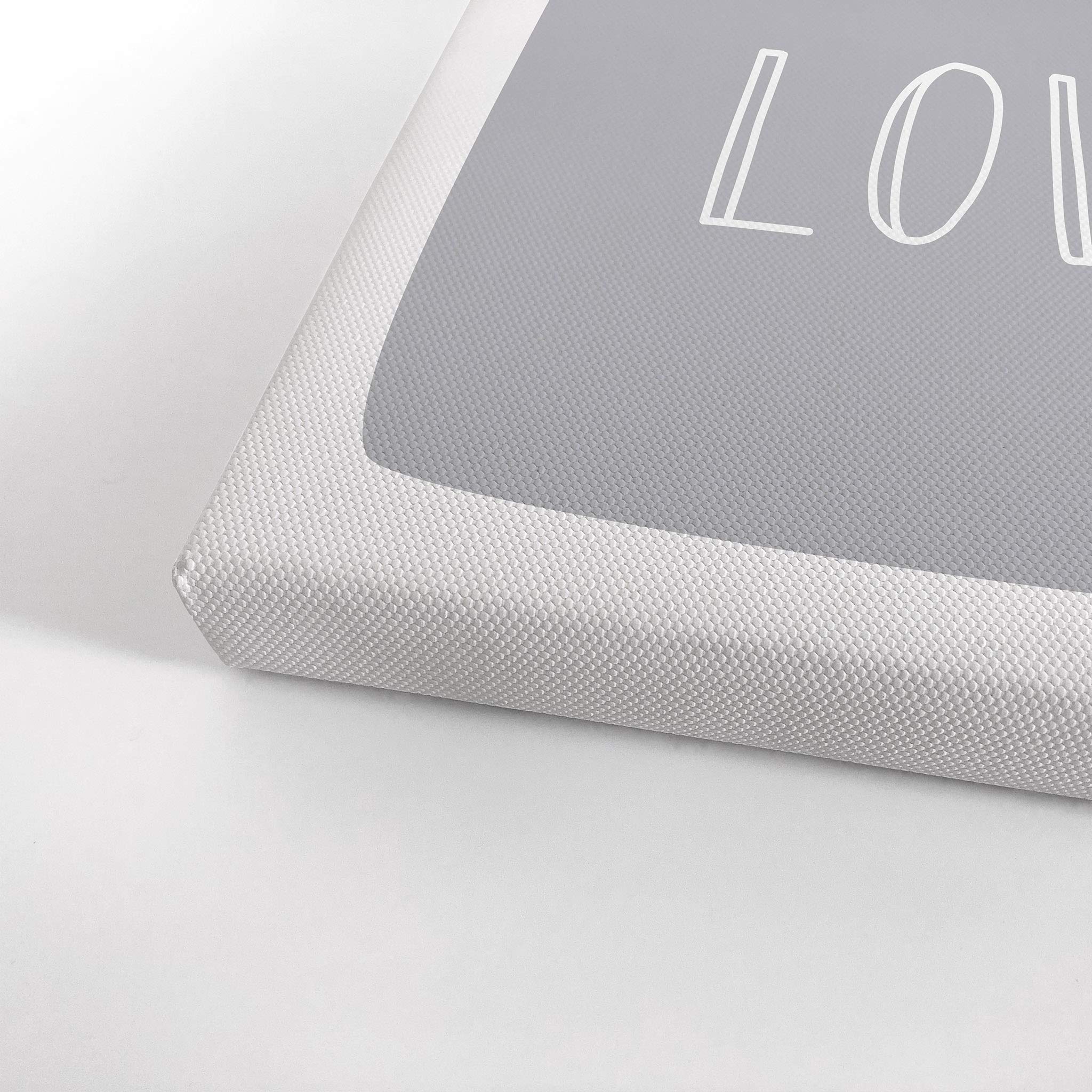 Live Laugh Love Blue Canvas Wall Art - 12x8 Inch Ready to Hang Nursery Decor, Kids Room Decor & Baby Room Decor - Made in USA | Perfect for Bedroom, Playroom & Nursery Wall Decoration
