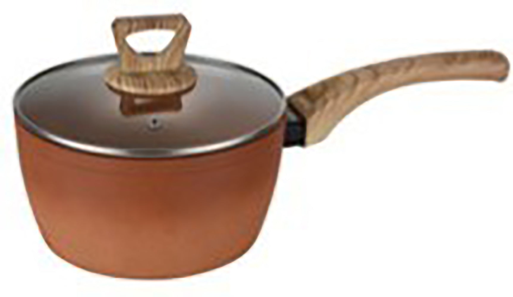 NEWARE Terracotta 8-Inch Sauce Pot - Traditional Clay Cooking Pot for Boiling Water, Making Tea & Soup - Perfect for Stovetop, Camping & Kitchen Use