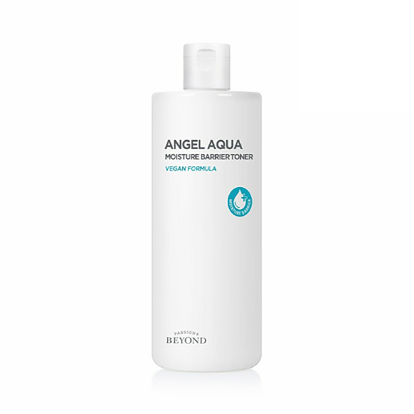 BEYOND Angel Aqua Moisture Barrier Toner 500ml - Hydrating Facial Toner for Dry & Sensitive Skin | Korean Skincare for Daily Hydration & Skin Barrier Repair | Perfect for Morning & Night Routine