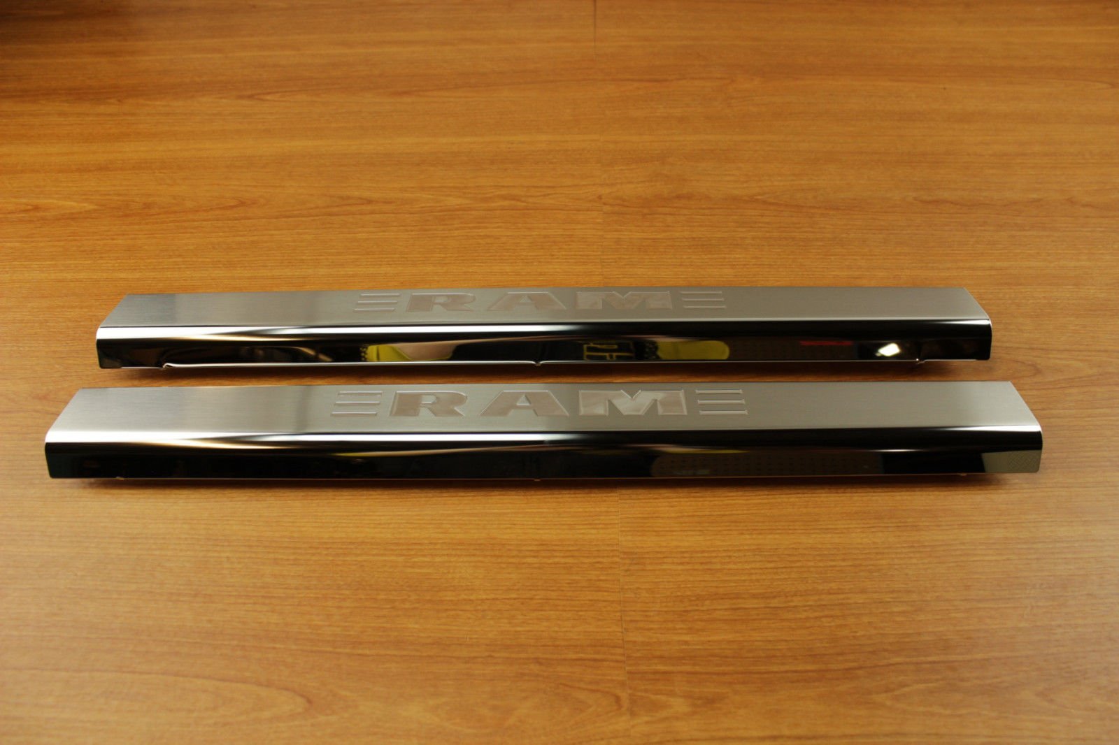 Mopar Dodge Ram Door Sill Guards - Stainless Steel OEM Replacement Parts for Dodge Ram Trucks - Protect Your Vehicle Interior from Scratches and Wear