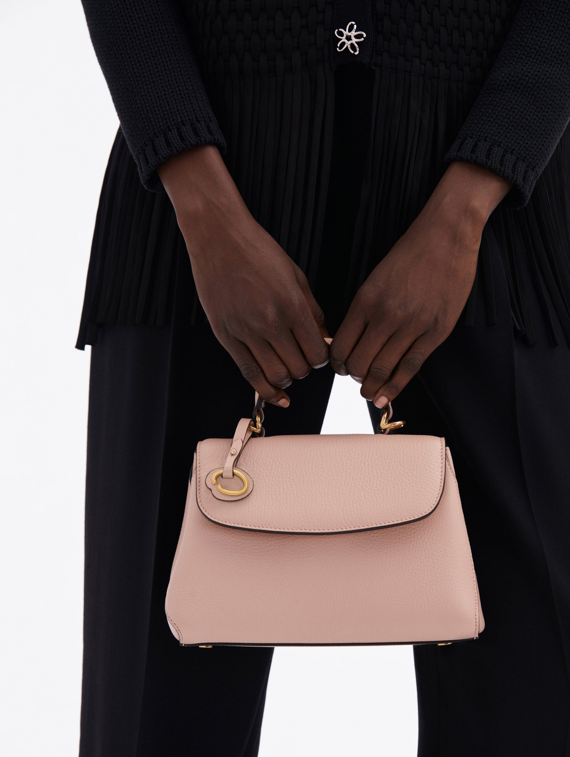 The Mini Poppy 00Nh159Plt Bsh - Stylish and Compact Handbag for Women | Perfect for Everyday Use, Work, and Travel