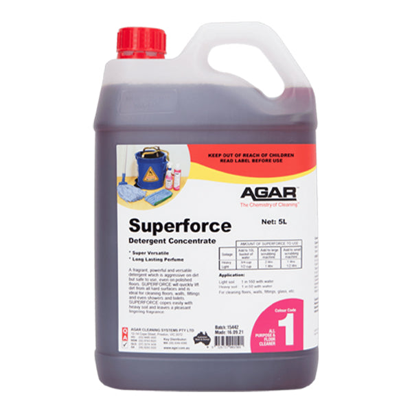 Agar Superforce Concentrated All Purpose Detergent | Spice Fragrance | Powerful Cleaning for Kitchen, Laundry & Household | Eco-Friendly Multi-Surface Cleaner