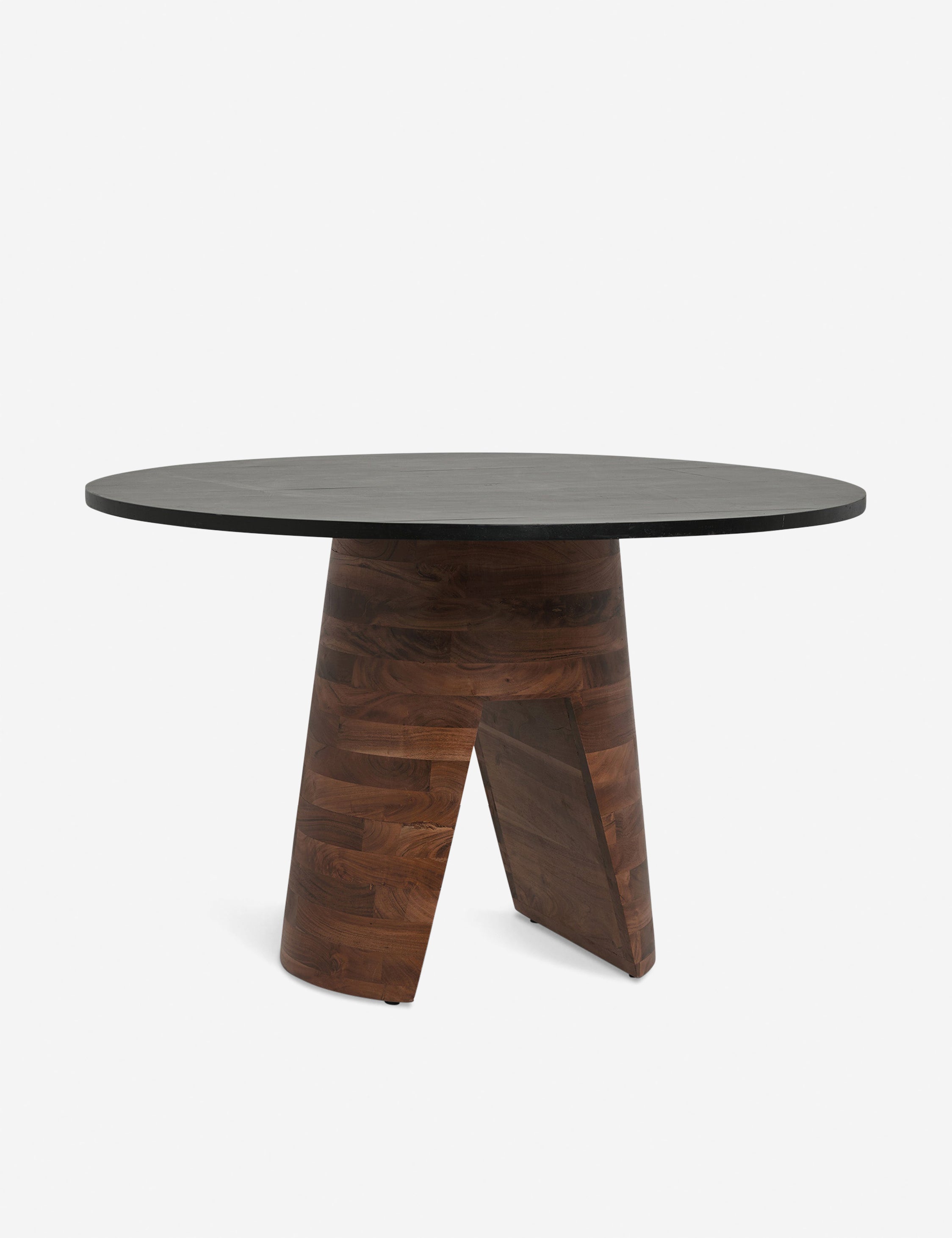 Adler Round Dining Table - 42 Inch Modern Wood Kitchen Table for Small Spaces | Perfect for Breakfast Nook, Apartment Dining & Cozy Family Meals