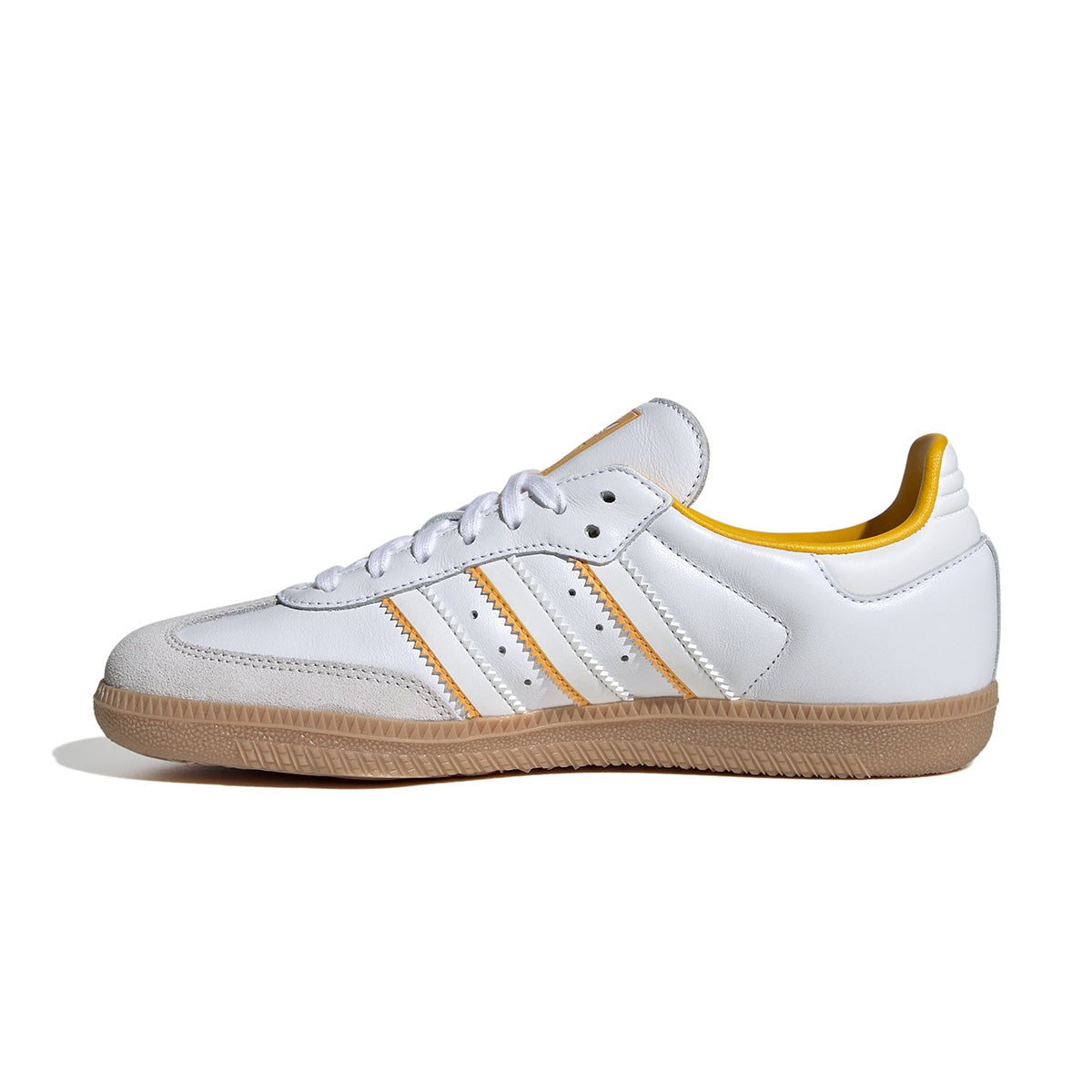 Kids Samba OG Sneakers 'Crystal White Crew Yellow' - Comfortable Lightweight Shoes for Boys & Girls - Perfect for School, Sports, and Everyday Wear