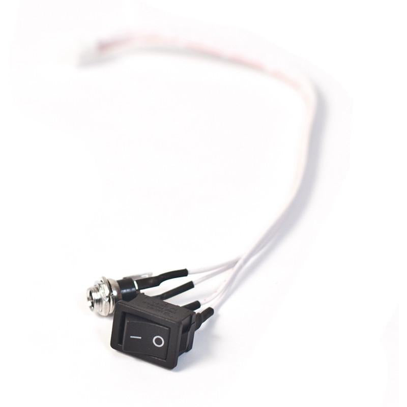 Replacement Switch & Power Jack with Cables for NexStar 6/8 SE Telescopes - Compatible with Celestron Telescopes for Astronomy Stargazing & Astrophotography
