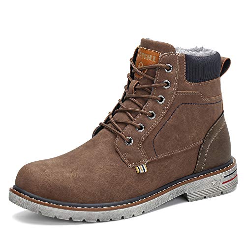 **Mishansha Men's & Women's Waterproof Hiking Boots - Winter Snow Boots with Warm Fleece Lining for Outdoor Trekking & Snow Adventures**