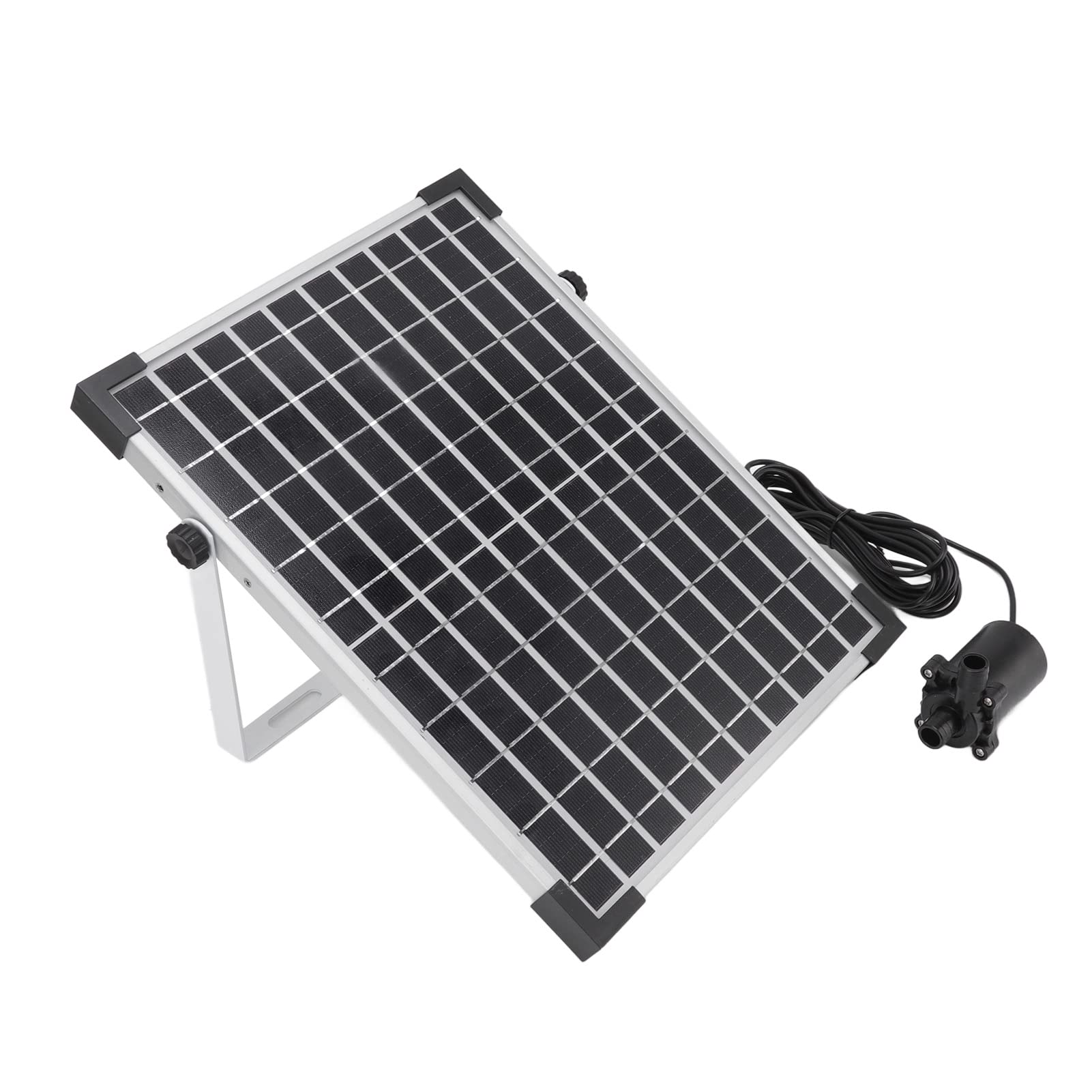 Solar Fountain Pump 10V 12W with Anti-Clogging Filter - Outdoor Solar Powered Water Pump for Ponds, Fountains & Water Parks - Perfect for Garden Decor, Bird Baths & Backyard Water Features