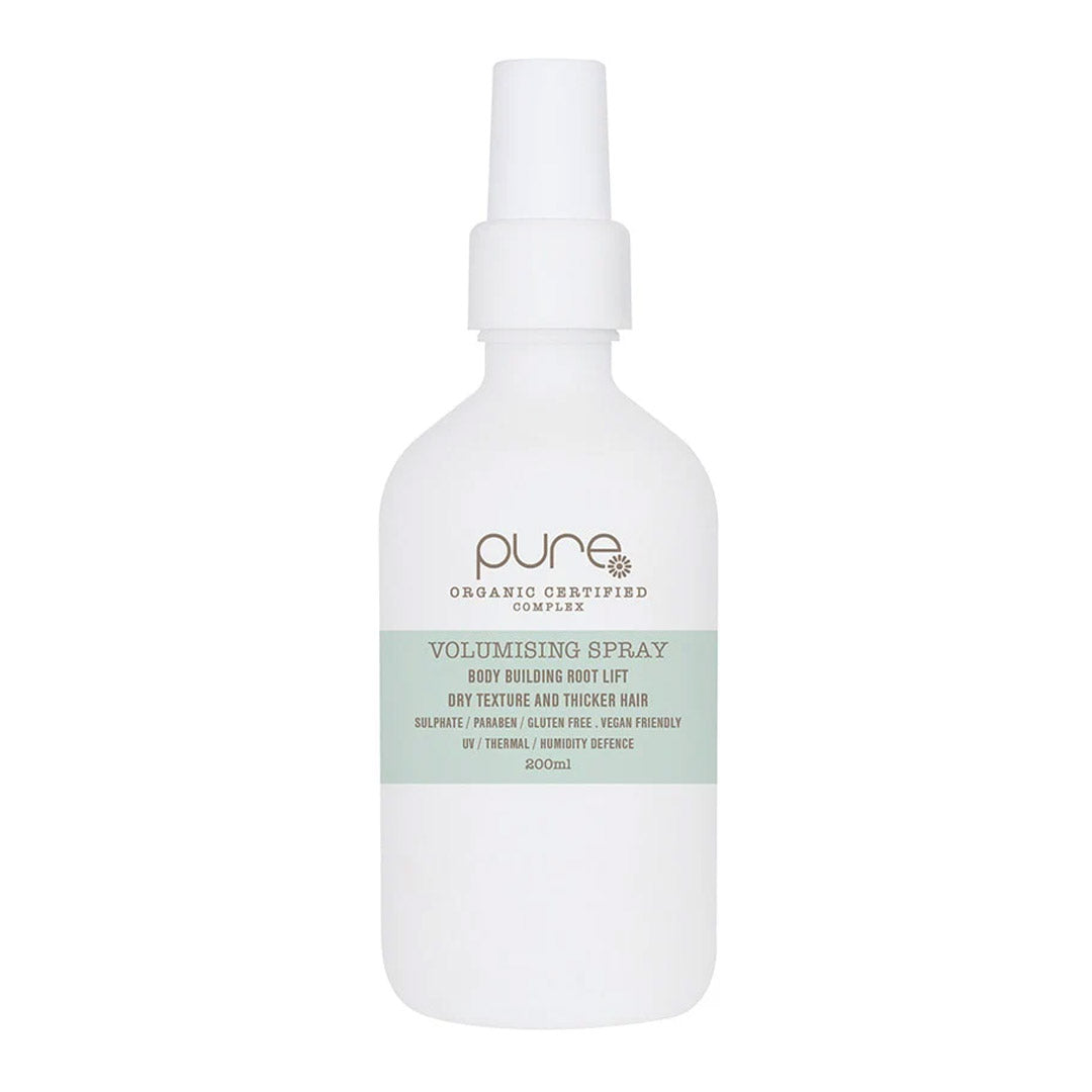 Pure Volumising Hair Spray 200ml - Lightweight Texturizing & Volume Boosting for Fine, Flat Hair - Perfect for Everyday Styling & Special Occasions